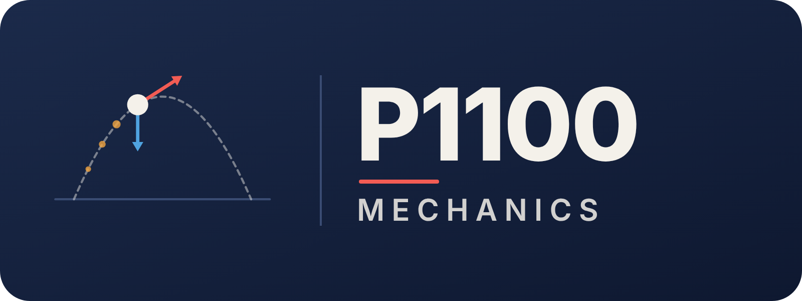 Mechanics (P1100) 