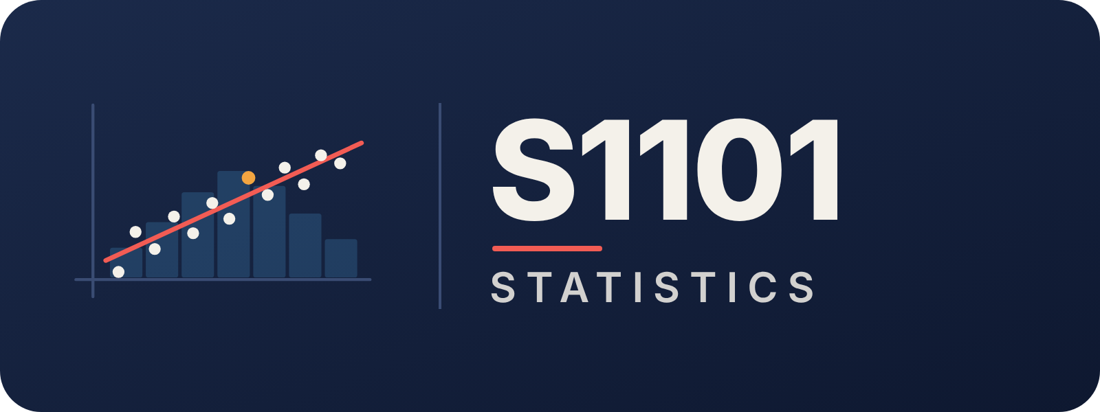 Statistics (S1101) 